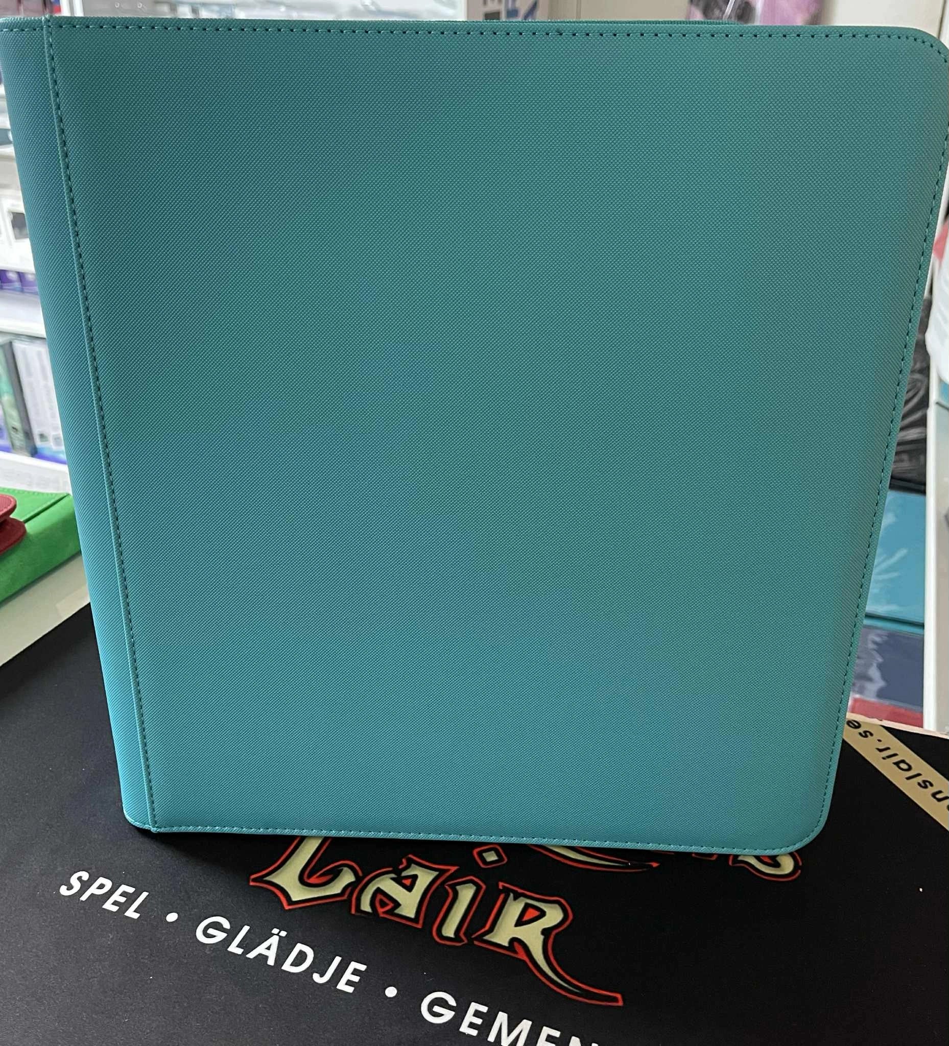 Zip Cardbinder 12-Pocket (480 cards) Teal
