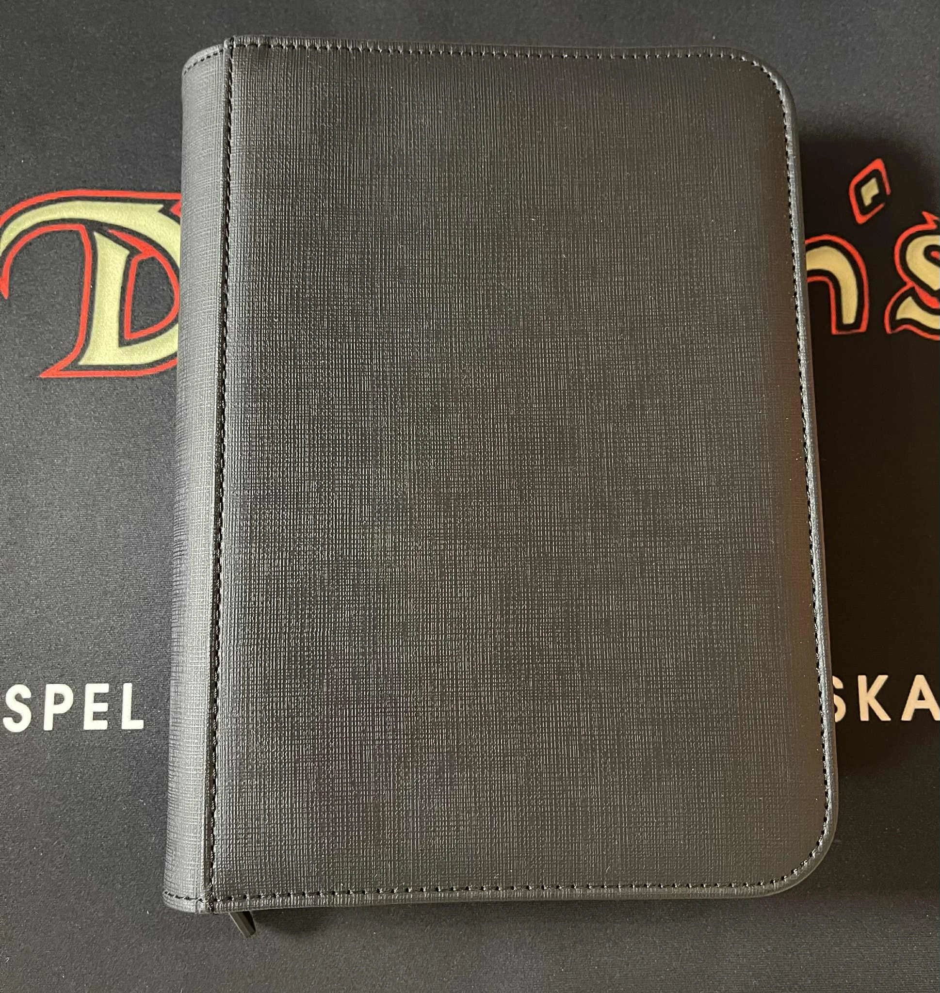 Zip Cardbinder 4-Pocket (80 cards) Black
