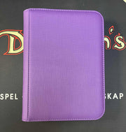 Zip Cardbinder 4-Pocket (80 cards) Lila