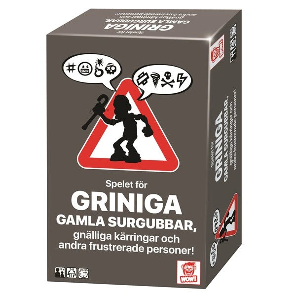 Spelet för  GRINIGA GAMLA SURGUBBAR, gnälliga kärringar och  andra frustrerade personer!