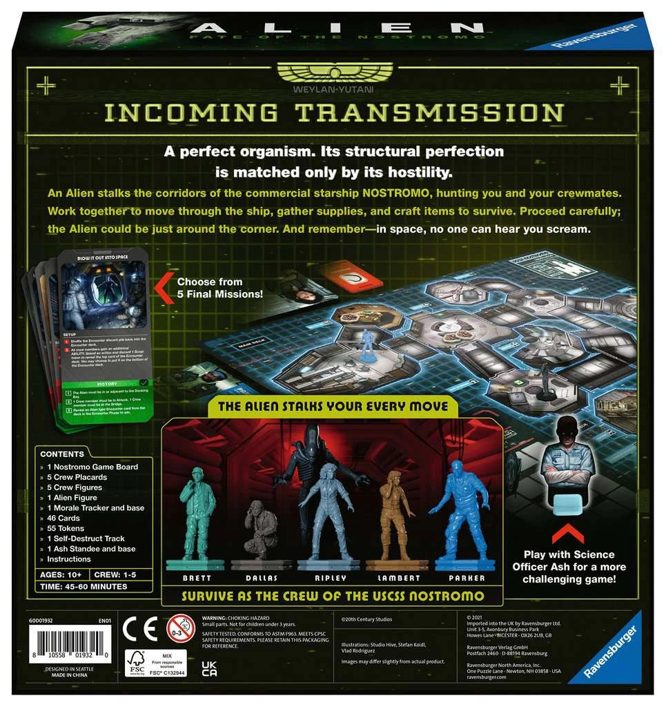 Alien Fate of the Nostromo