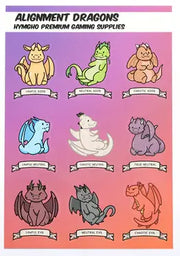 Alignment Dragons Sticker Set
