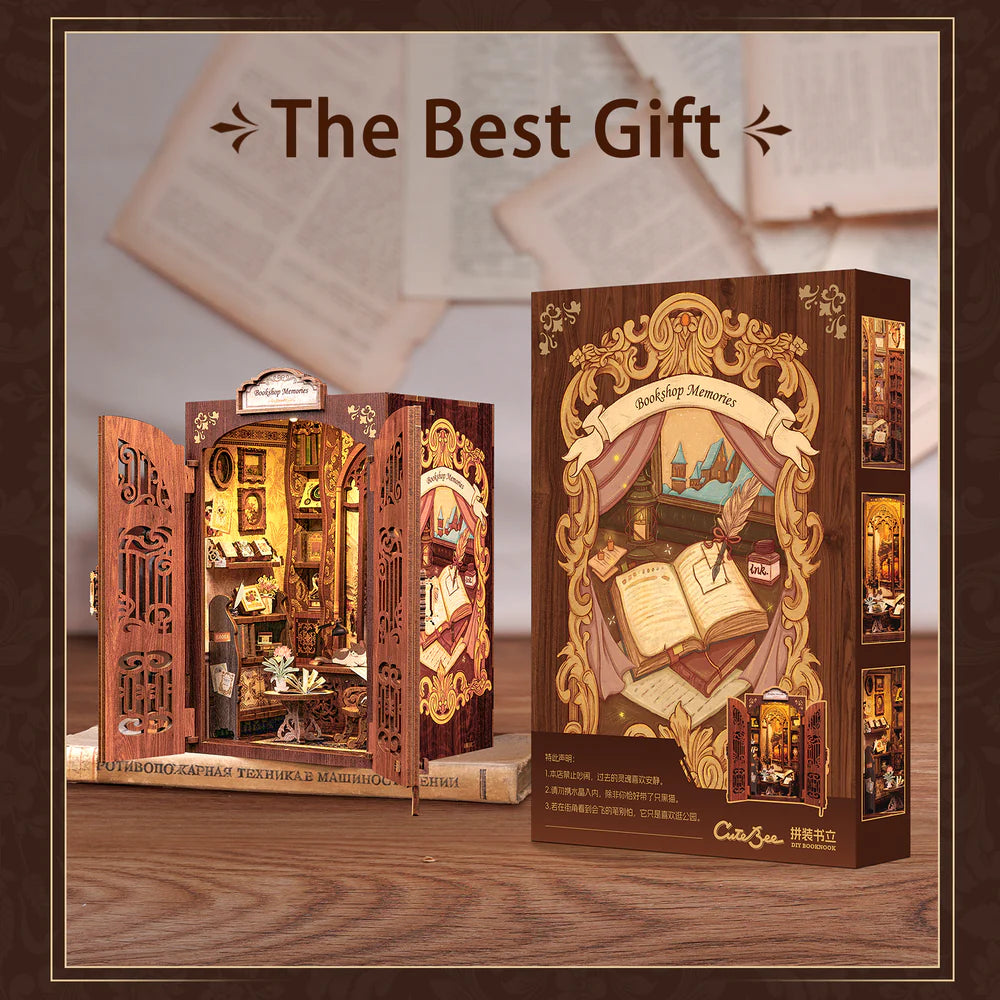 Bookshop Memories - Book Nook Kit - CuteBee