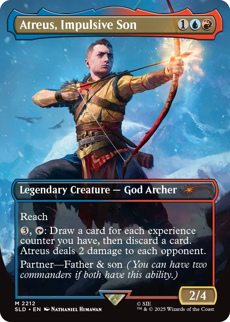 MTG Secret Lair x God of War Norse