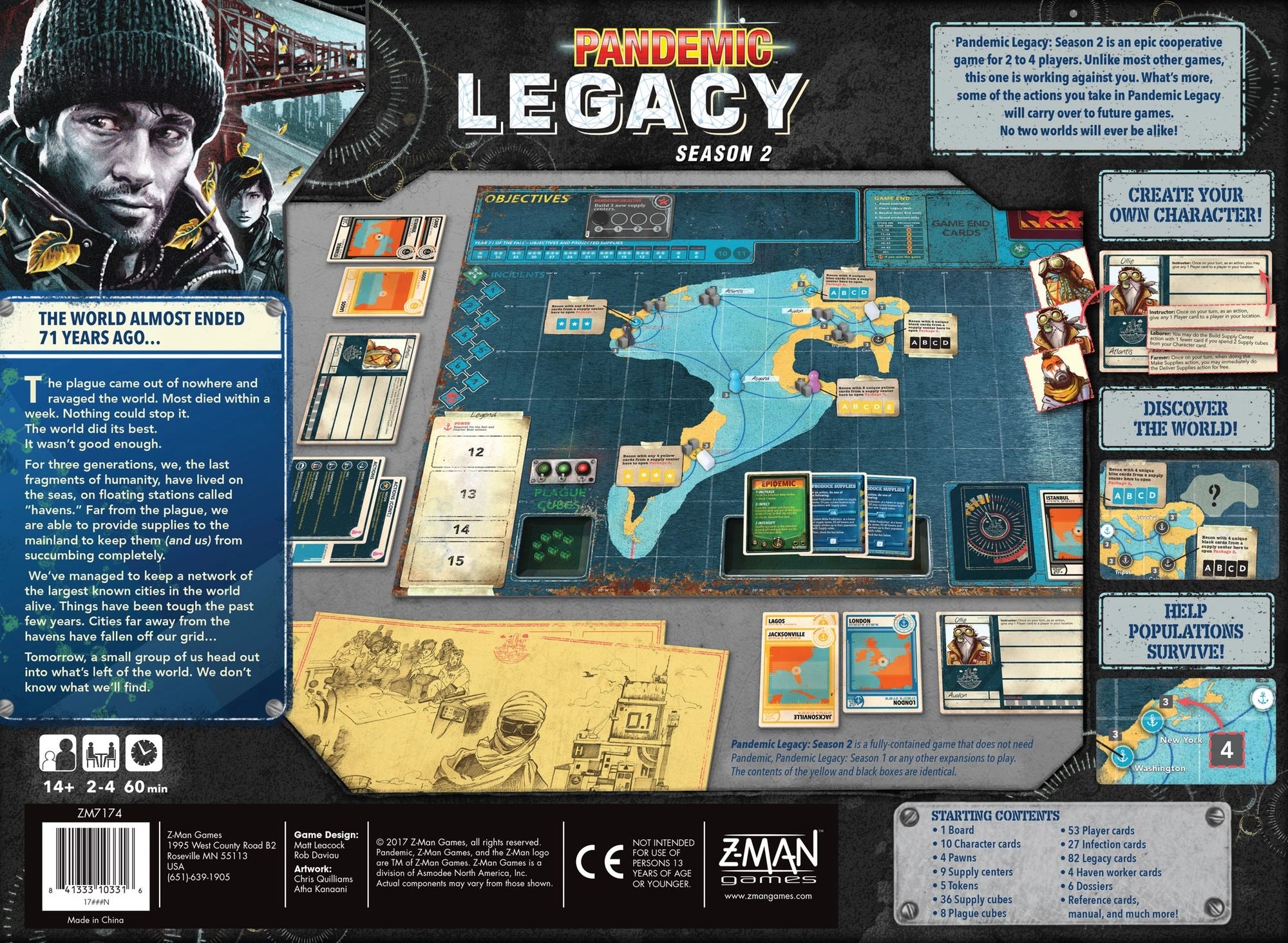 Pandemic Legacy: Season 2 Black