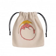 Dragon Beige & multicolor Dice Bag