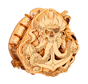 Wooden Escape Puzzle - Blackbeard's Compass