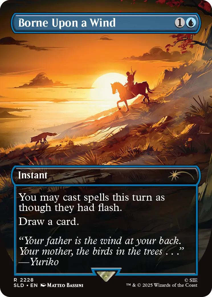 MTG Secret Lair x Ghost of Tsushim