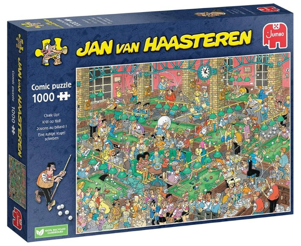 1000 Bitar -  Jan van Haasteren Pussel (flera motiv)