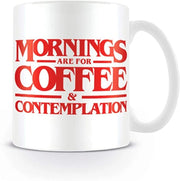 Stranger Things Mug Coffee and Contemplation