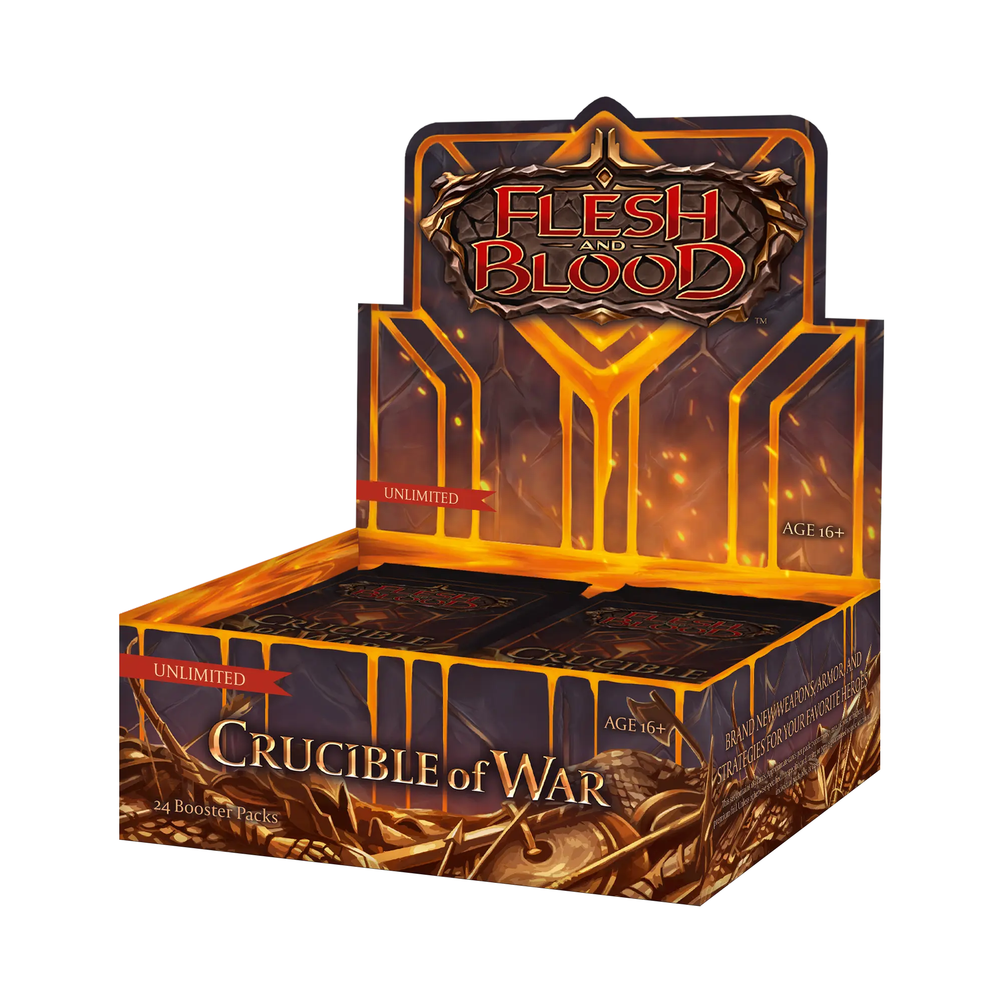 Crucible of War Unlimited Booster Display