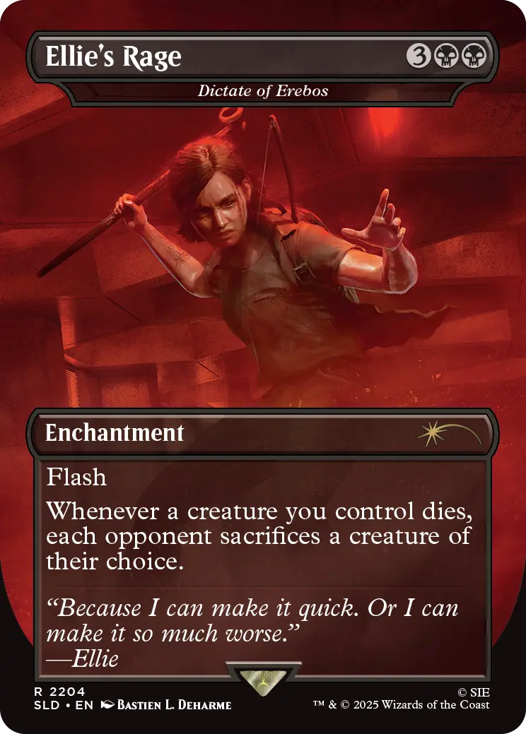 MTG Secret Lair x Last of Us Part II