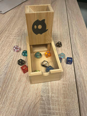 Wooden Dice Tower - Dragon's Lair