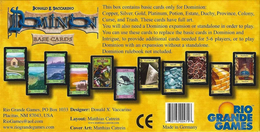 Dominion: Base Cards