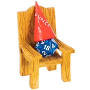 Dice Jail Chair & Dunce Hat