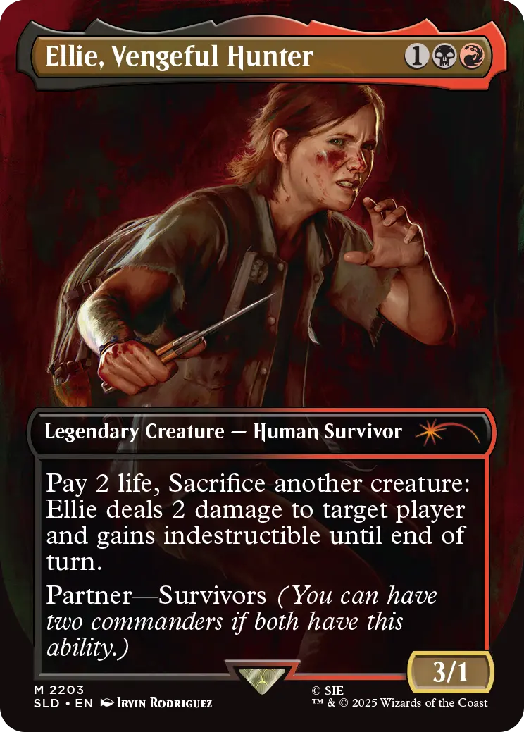 MTG Secret Lair x Last of Us Part II