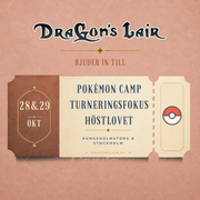 Pokémon Camp Turneringsfokus 28-29 Oktober