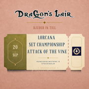 Deltagarbiljett - Lorcana Set championship Attack of the Vine