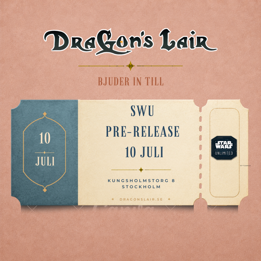Deltagarbiljett - SWU Ashes of the Empire Pre-Release