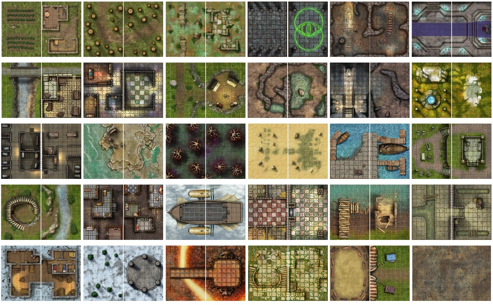 Giant Book of Battle Mats Volume 3