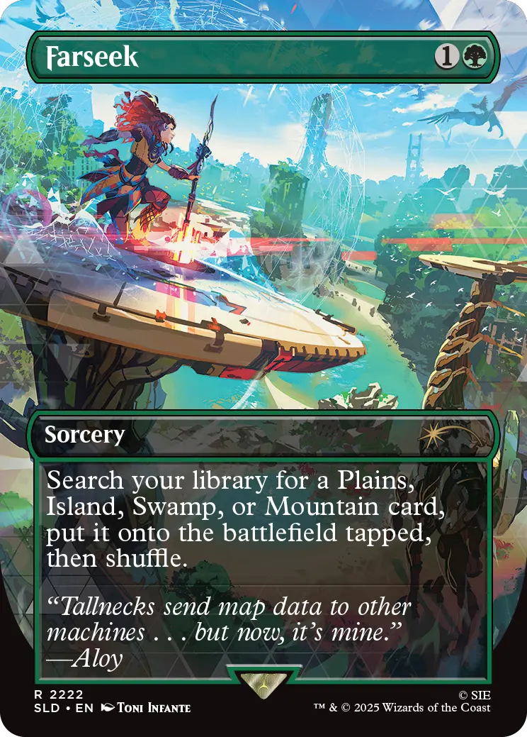 MTG Secret Lair x Horizon Forbidden West