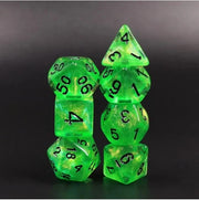 A Role Playing Dice Set: Forest Green