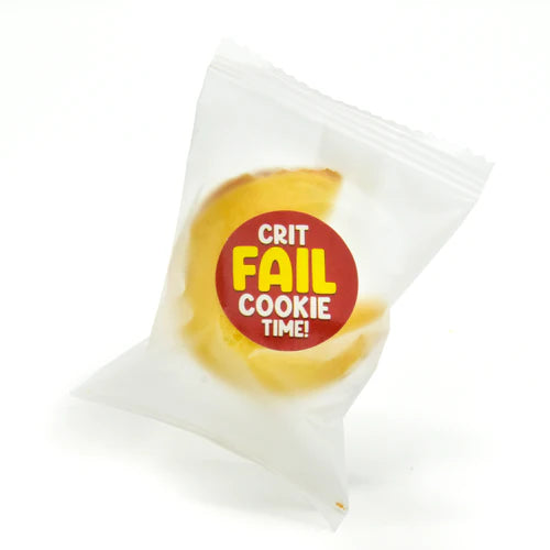 Fumble Crumble Critical Fail Cookies Bag of 15