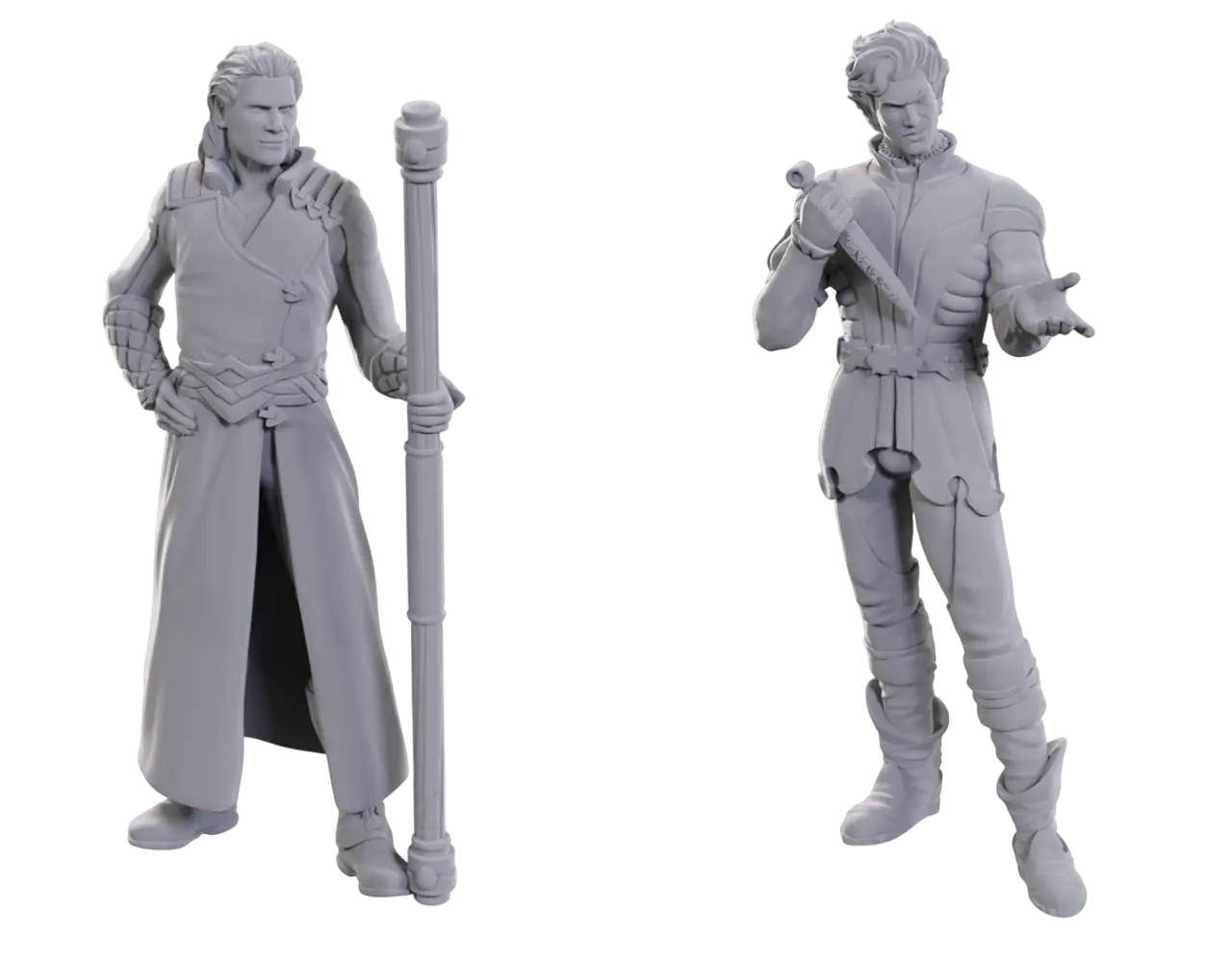 D&D Nolzur's Mini: SE BG3 - Gale & Astarion