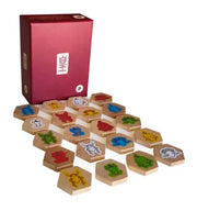 Huang - set of wooden leader markers