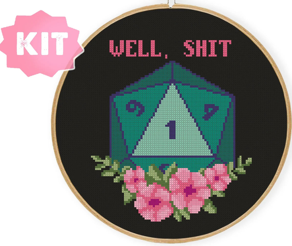 Well, shit - Korsstygnskit