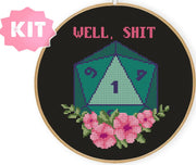 Well, shit - Korsstygnskit