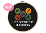 Settle This - Korsstygnskit
