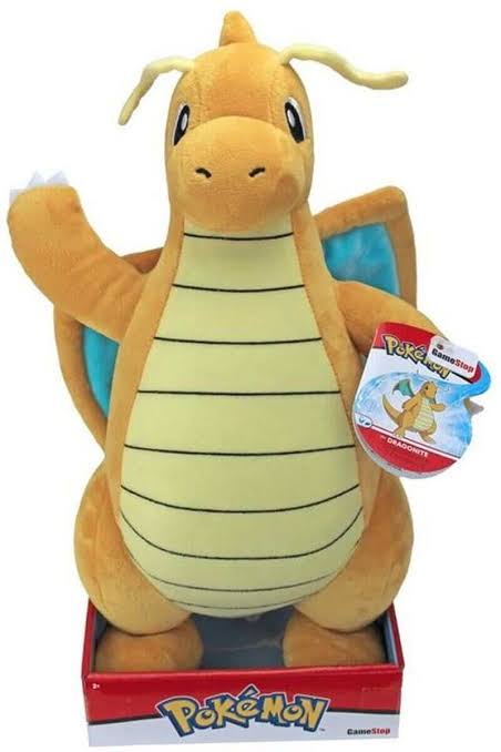 Pokemon Dragonite Plush Gosedjur 30cm