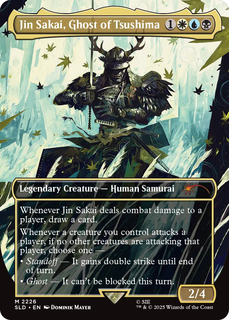 MTG Secret Lair x Ghost of Tsushim