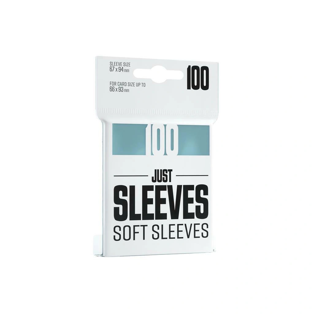 (66x92 mm) JUST SLEEVES - SOFT SLEEVES (100 SLEEVES)
