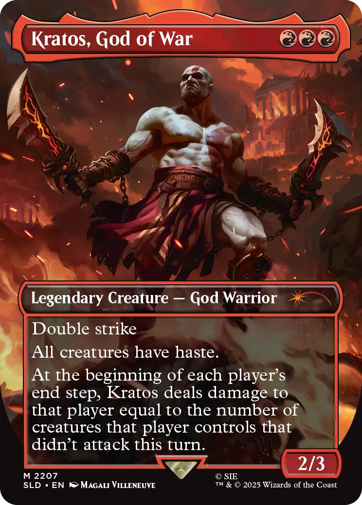 MTG Secret Lair x God of War Greek