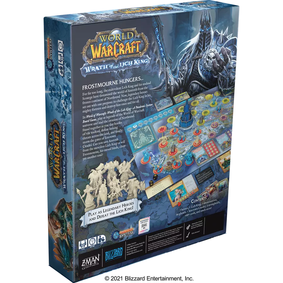 World of Warcraft®: Wrath of the Lich King – A Pandemic System Board Game