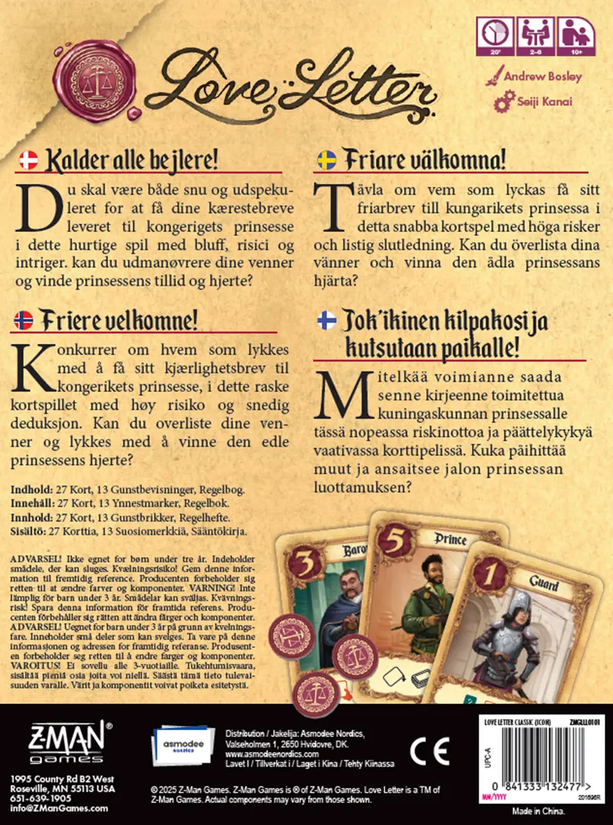 Love Letter (Nordisk Utgåva)