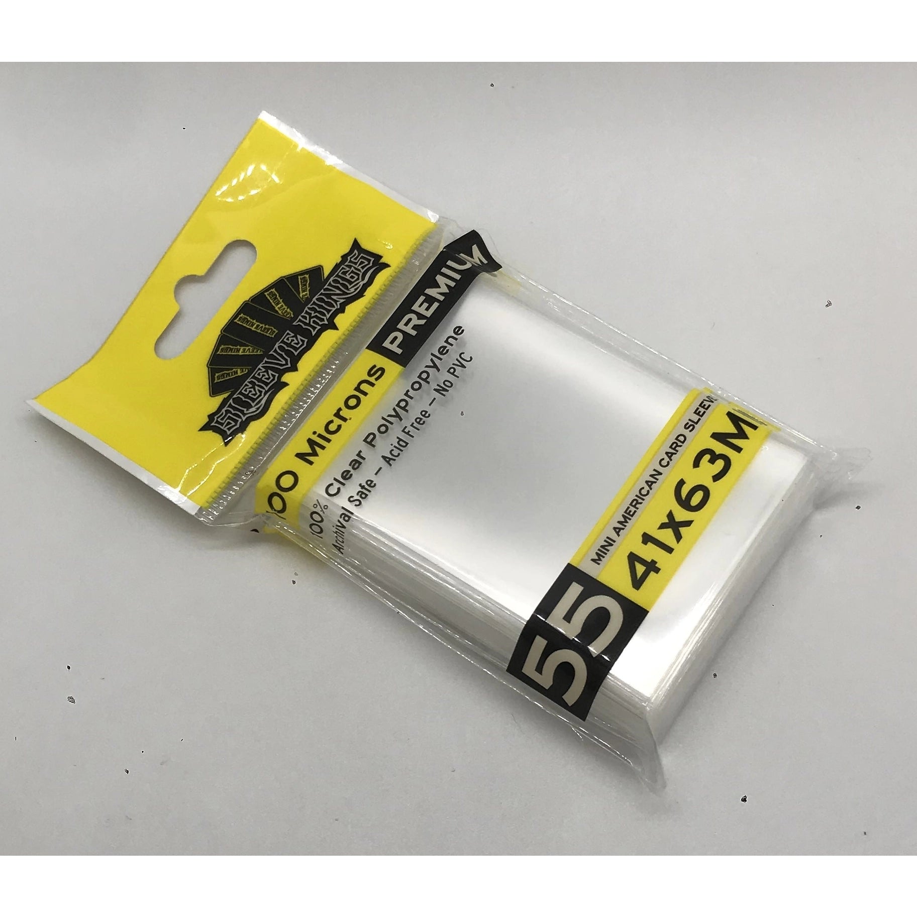 Sleeve Kings - Mini USA Card Sleeves, 41x63mm (55) 100 Microns
