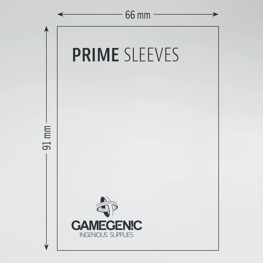 Gamegenic - Prime Sleeves White (100 Sleeves)