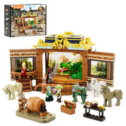 Medieval Troupe Carriage 1248PCS