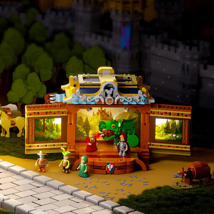 Medieval Troupe Carriage 1248PCS