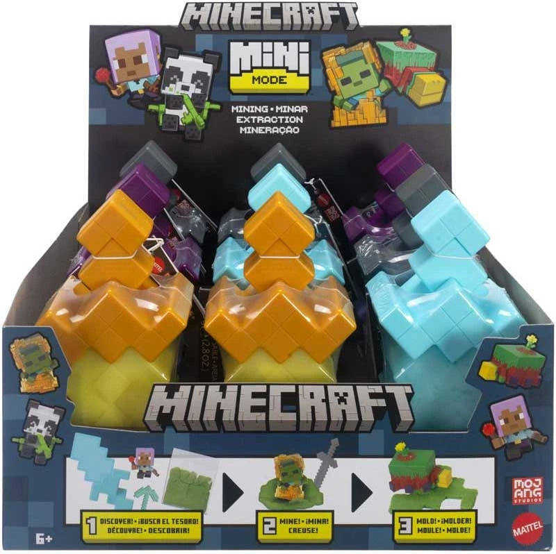 MINECRAFT MINI MODE MINI MINING ASSORTED