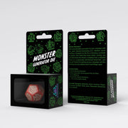 Monster Generator Die Red & Beige