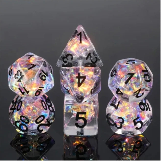 A Role Playing Dice Set: Moonlight Fantasy