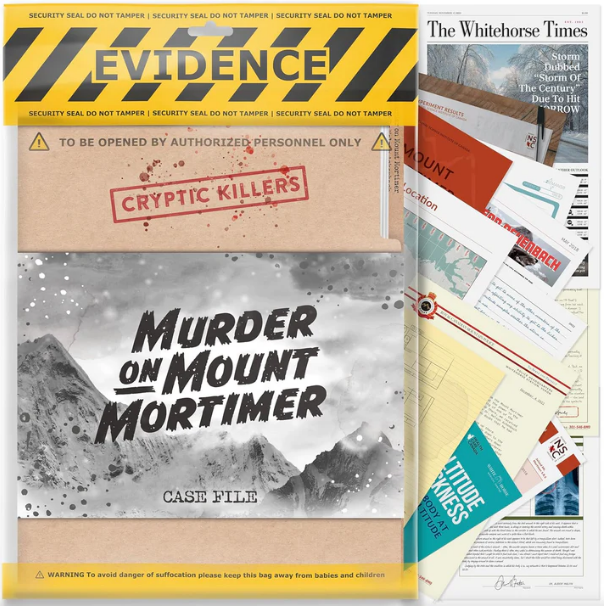 Cryptic Killers Murder on Mount Mortimer
