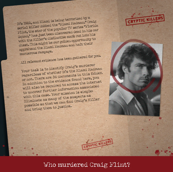 Cryptic Killers Murder in Miami