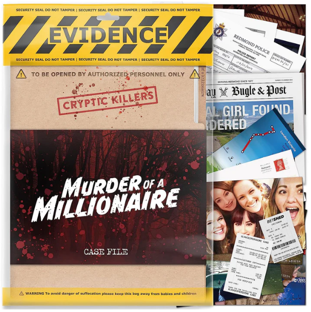 Cryptic Killers Murder of a Millionaire