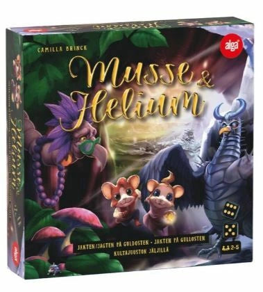 Jakten på Guldosten: Musse & Helium (musse och helium)