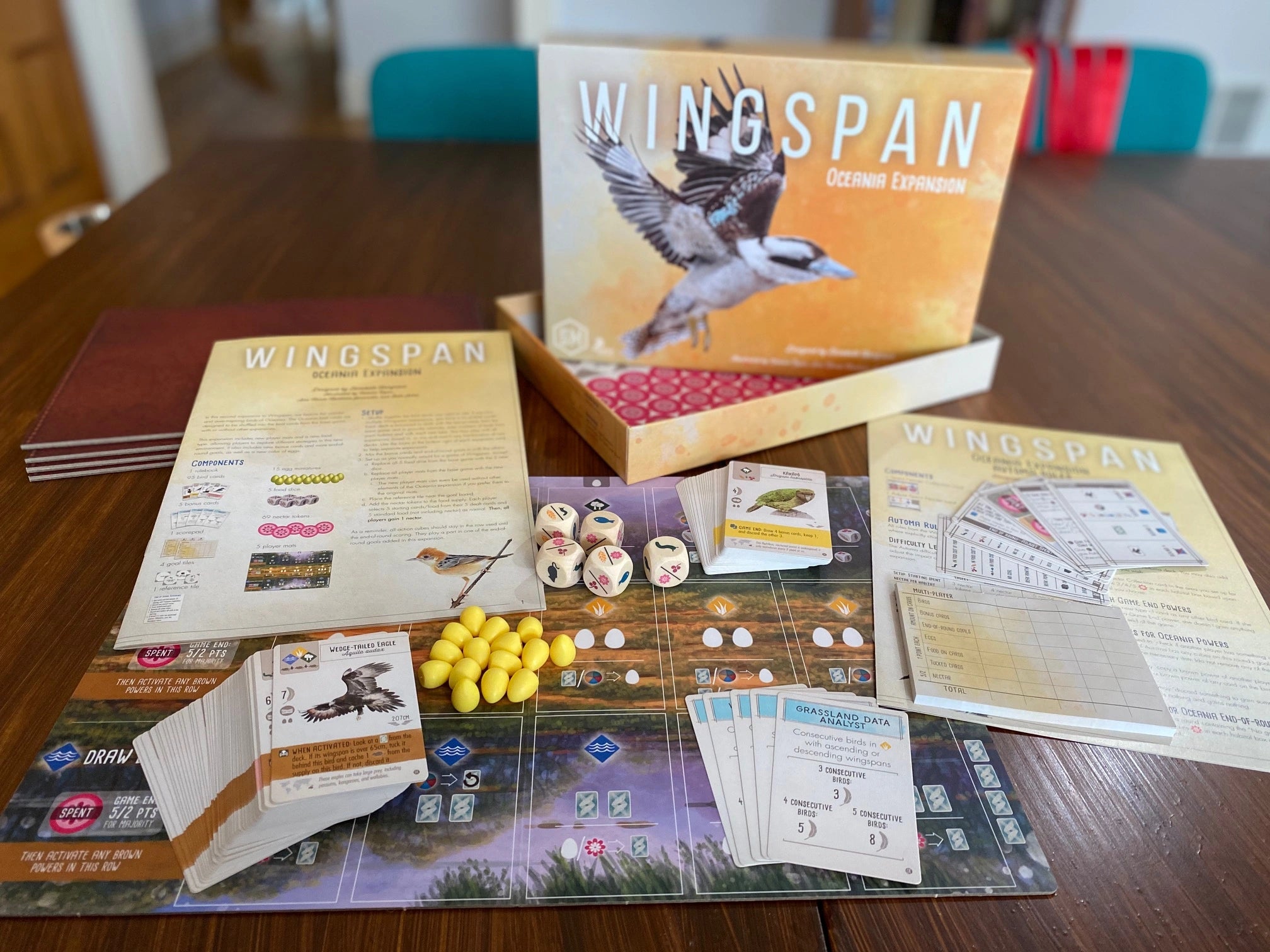 Wingspan Oceania Expansion (Svensk Utgåva)